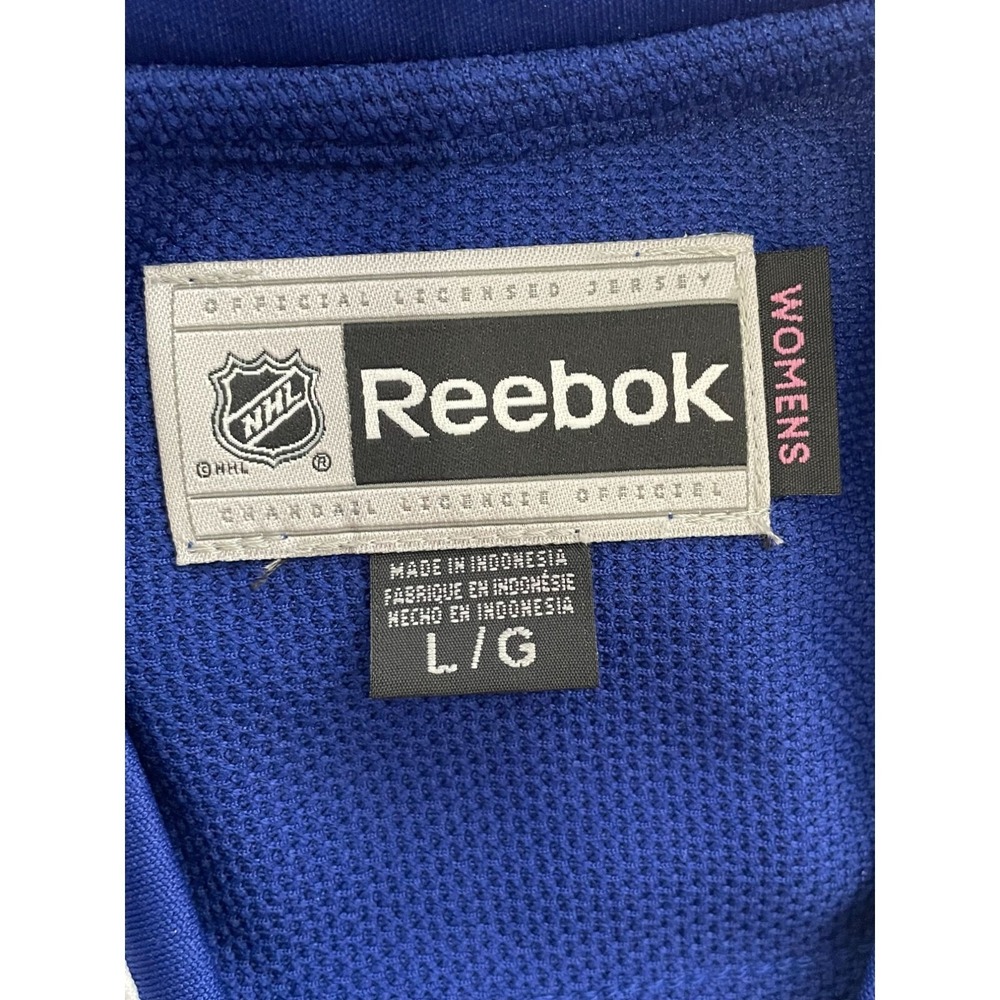 Vancouver Canucks NHL Reebok Blue Premier Alternate Jersey Women's LARGE - Picture 12 of 15